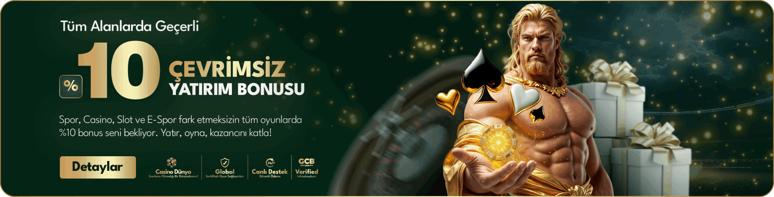 Casinodünya Yüksek Bonus Oranları
